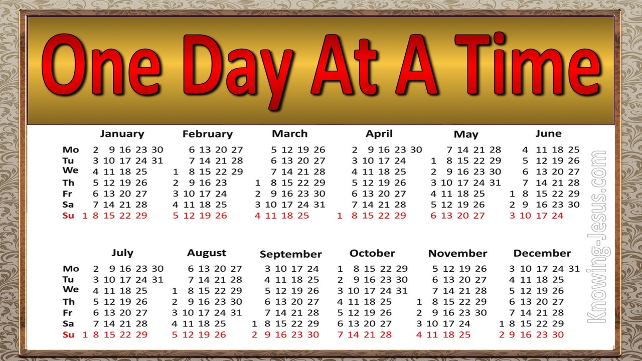 One Day At A Time (devotional)04-27 (red)